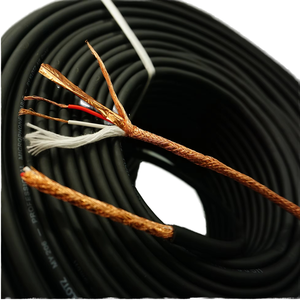 Cáp micro chuyên nghiệp Rhino Head 64, lưới dệt đen RVPE, nhiều lớp chắn nhiễu, dùng cho amply âm thanh - Product Image 2