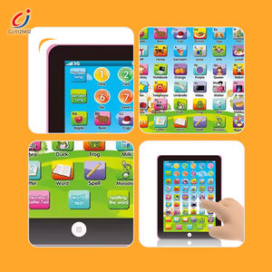 Chengji bébé tablette jouet apprentissage tactile ordinateur début éducatif anglais étude multifonctionnel bébé tablette avec lumière et musique - Product Image 3