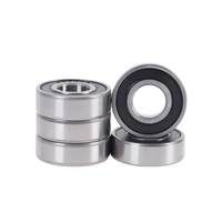 Roulement de roue arrière de moto 6302 2RS pour 125cc 150cc 200cc, roulements de moto à gorge profonde en acier chromé