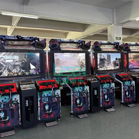 Machine de jeu d'arcade de tir à double canon Razing Storm de haute qualité, simulateur à monnayeur pour parc d'attractions
