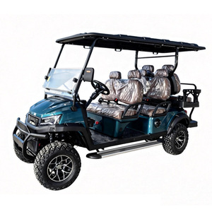 รถกอล์ฟไฟฟ้า 6 ที่นั่ง แบตเตอรี่ 60V 100AH ระยะทาง 70 กม. สำหรับสถานที่ท่องเที่ยว - Product Image 4