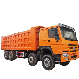 Goedkope Sinotruk Howo Gebruikt 8X4 Euro 3 Grote Dump Truck Te Koop