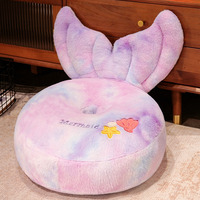 Dessin animé mouton loutre chaise en forme d'animal doux en peluche canapé confortable chat coussin pp coton sirène queue sol tatami paresseux canapé