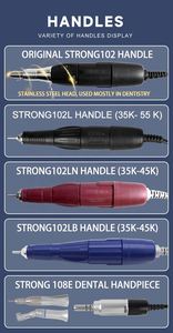 35000 tr/min Kuat 90 Lab Gigi polisseuse micromoteur Kuat WT 108E Sikat pièce à main Gigi Peralatan Laboratorium - Product Image 5