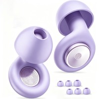 Bouchons d'oreilles en silicone haute fidélité avec filtre pour la réduction du bruit – Idéaux pour les vols, le sommeil, la natation, les concerts et l'étude – Écouteurs de sommeil en gros