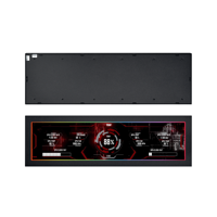 Écran universel Lianli 8.8 IPS LCD, 1920*480, 60Hz, 500 Nits, surveillance informatique sans AIDA avec port USB pour boîtier