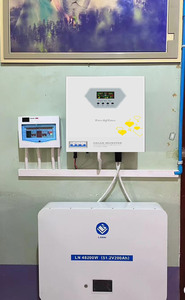 Système solaire hybride connecté au réseau 10kW 1kW 2kW 3kW 5kW 6kW, système d'énergie solaire avec batterie lithium-ion, système solaire domestique, système solaire hors réseau 10kW - Product Image 4