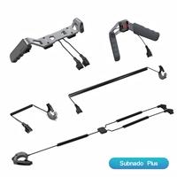 Kit de propulsión para scooter Waydoo Subnado Plus, soporte de manillar de motor doble, controlador de pulgar con cable, empuñadura, pieza reemplazable para buceo