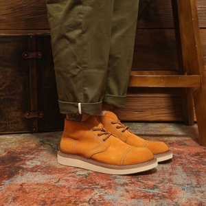 Botas de Motociclista Retro Amarillas para Hombre, con Cordones, Cómodas, de Suela Plana, de Cuero de Ante, para Caminar al Aire Libre, de Alta Calidad y Personalizadas - Product Image 3