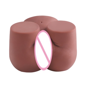 Realistischer, lebensechter, großer, dicker Arsch mit doppelten Akupunkturpunkten & Kanälen, invertierter Flugzeugbecher, wasserdichter männlicher Masturbator - Product Image 3