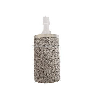 0,5-100um Acero inoxidable 316 Air Sparger Fine Pore Ozone Difusor Air Stone con conector <span class=keywords><strong>de</strong></span> plástico - Product Image 1