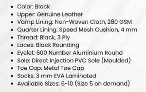 Zapatos de seguridad de cuero genuino duradero para hombre, suela resistente, con cordones, estilo industrial, para uso diario, diseño de calzado de trabajo. - Product Image 4