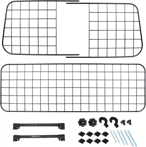 Barrière universelle <span class=keywords><strong>pour</strong></span> <span class=keywords><strong>chien</strong></span> en maille noire <span class=keywords><strong>pour</strong></span> <span class=keywords><strong>voiture</strong></span>, protection <span class=keywords><strong>pour</strong></span> animaux <span class=keywords><strong>de</strong></span> compagnie <span class=keywords><strong>pour</strong></span> la sécurité du véhicule - Product Image 5