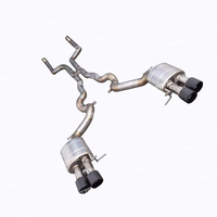   Système d'échappement en titane avec silencieux à soupapes Valvetronic Catback pour M5 F10/M6 F06 F12 F13 S63 4.4TT V8