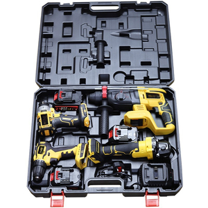 YOUTAI 21V Cordless chiavi elettriche <span class=keywords><strong>Kit</strong></span> elettrico martello smerigliatrice angolare combinazione plastica OEM supporto custodia rigida Made China - Product Image 5