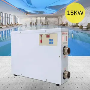 15KW 220V Spa SU ISITICI pompa ısıtma sistemi elektrikli yüzme havuzu termostatı
