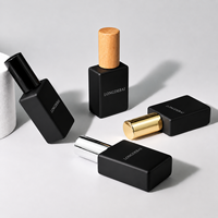Emballage cosmétique recyclable, flacon pulvérisateur carré miniature vide blanc givré, 3 ml, 5 ml, 10 ml, 15 ml, 20 ml, flacon de parfum en verre avec bouchon métallique