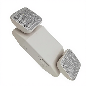 CR-7090 Projecteur <span class=keywords><strong>d</strong></span>'Urgence Double Tête LED Rechargeable, Équipement <span class=keywords><strong>d</strong></span>'Éclairage de Secours Montage Mural Oeil de Bœuf Changrong - Product Image 1