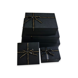 Boîte en carton de luxe avec ruban, gaufrage à chaud or, emballage cadeau pour rouge à lèvres, cils, soins de la peau, cosmétiques de <span class=keywords><strong>Noël</strong></span> - Product Image 5