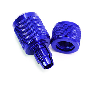 Empuñadura de Tatuaje Autoblocante de Aleación de Aluminio y Acero Inoxidable de <span class=keywords><strong>22</strong></span>/25 mm, Color Rosa Claro para Tiendas de Tatuajes - Product Image 4