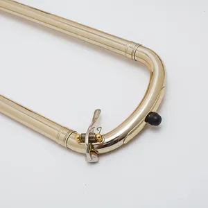 Оптовая продажа, поршневой раздвижной тромбон, Профессиональный альт-тромбон, латунный музыкальный инструмент