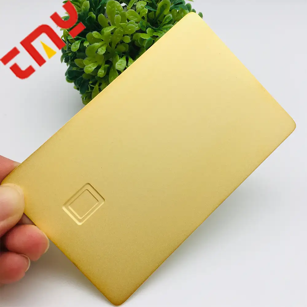high quality brush matte gold plated to buy credit card online,a prepaid card in stock for credit card metal