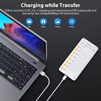 Cargador USB de 67W con Cable USB Tipo C de 6A para Redmi, Carga Rápida Turbo, Adaptador de Corriente USB A+C para Xiaomi 17/14/13/11T/11 Ultra