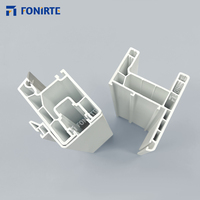 Profil de fenêtre UPVC FONIRTE pour fenêtre à battant, utilisation dans les bâtiments modernes