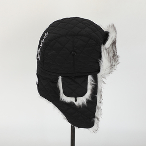 Chapeau d'hiver unisexe personnalisé imperméable en fausse fourrure avec rabat d'oreille et rembourrage pour les fêtes, les sports, les hommes et les femmes, chapeau chaud - Product Image 6