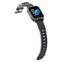 Reloj Inteligente para Niños CT24 Ultra Pequeño 4G RTOS GPS con Localización de Seguridad, Monitoreo de Frecuencia Cardíaca, en Negro, Rosa y Azul