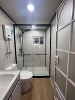 Panneau sandwich en acier modulaire de 20 pieds et 40 pieds pour usage résidentiel