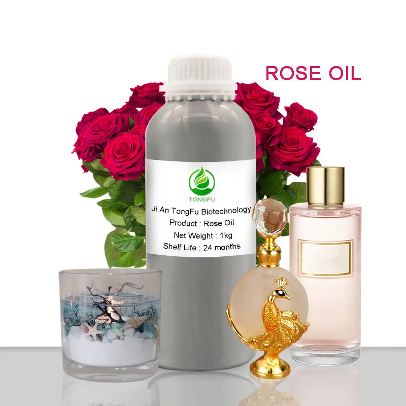 Atacado Perfume Vela Óleo Sabão Fazendo Rose Flower Fragrância Óleo Multi Uso Rose Óleo Essencial para Aroma Difusor