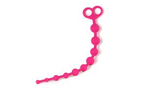 ألعاب جنسية سيليكون سحب حبة سيليكون سدادة شرجية طويلة <span class=keywords><strong>10</strong></span> حبات سحب طويلة سدادة شرجية - Product Image 2