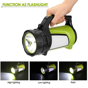 Hand Lantern Led <b>Rechargeable</b> Battery Touch Switch Outdoor Camping Light Portable <b>Flashlight</b> With Usb Port - Product Image 4