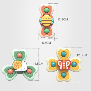 Con Quay Hồi Chuyển Cầm Nắm Trong Phòng Tắm Dễ Thương Thiết Kế Mới Con Quay Hồi Chuyển Hình Động Vật Con Quay Thu Hút Sự Chú Ý Đồ Chơi Quay Cho Trẻ Em - Product Image 3