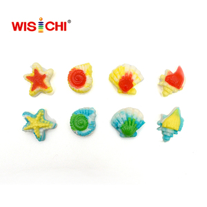 Échantillon gratuit <span class=keywords><strong>de</strong></span> coquille <span class=keywords><strong>de</strong></span> poisson <span class=keywords><strong>bonbon</strong></span> gélatiné doux, <span class=keywords><strong>bonbon</strong></span> gluant <span class=keywords><strong>de</strong></span> bonne qualité - Product Image 3