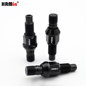 HRMin Ti-6Al-4V conversion de goujon de roue automatique M14 * 1.5mm écrous et accessoires pour voiture de course VW AUDI - Product Image 3