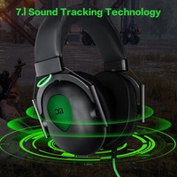 Casque Stéréo de Jeu Filaire H21 Haute Qualité Supra-Auriculaire et Circum-Auriculaire en Cuir Dynamique avec Codecs AAC pour DJs et Joueurs