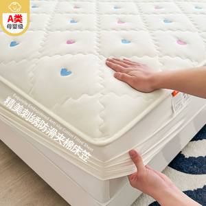 Queen size en forme de coeur coprimaterasso impermeabile 100% coton <span class=keywords><strong>mather</strong></span> degree meilleure qualité coton matériel ajusté housse de matelas - Product Image 3