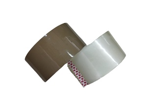 เทปบรรจุภัณฑ์สีน้ำตาลใส3นิ้วเทปกาวในตัวกันน้ำได้เทปกาวอะคริลิกร้อนละลายสำหรับเตือน - Product Image 5