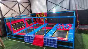 6*8m personnalisé intérieur extérieur parc d'attractions trampoline parc pour enfants commercial intérieur aire de jeux enfants doux équipement de jeu - Product Image 2