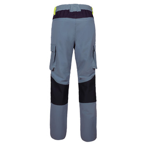 Pantalones de Trabajo Tipo Cargo con Bloques de Color, de Algodón, para Fábrica o Taller, con Múltiples Bolsillos, para Uso Industrial - Product Image 2