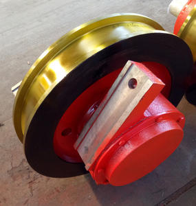 Wiel voor spoorwegportaalcrane, gesmeed, gegoten en gewalst - Product Image 6