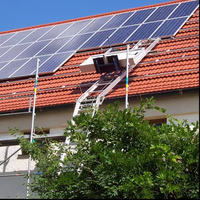 Palans électriques pour panneaux solaires en acier galvanisé personnalisés, élévateur de toit, modules photovoltaïques, élévateur d'échelle pour panneaux solaires
