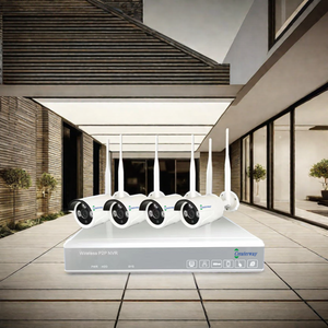 กล้องวงจรปิดแบบหัวกระสุน1080P กันน้ำ IP66เซ็นเซอร์ CMOS ความละเอียด2MP ระบบ4ช่องสัญญาณไร้สายสำหรับชุด NVR กลางแจ้ง - Product Image 6