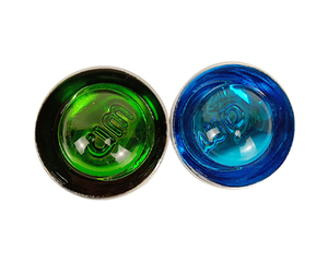 Tachuelas redondas de vidrio templado para carretera, vidrio blanco reflectante, diámetro de 100mm, 360 grados, precio de fábrica - Product Image 3