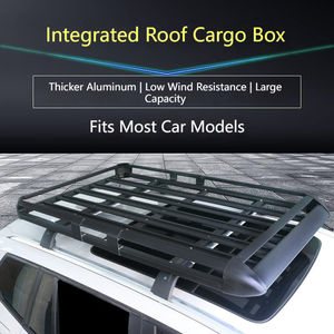 Barras Transversales de Aleación de Aluminio para Techo de Auto, SUV Todoterreno, con Capacidad de 41KG-50KG, Instalación sin Perforaciones, Envío Directo - Product Image 4