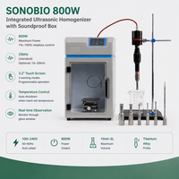 Sonicateur ultrasonique 1200W avec sonde en alliage de titane de 20 mm, processeur d'échantillons de laboratoire OEM pour la lyse cellulaire, l'extraction et l'homogénéisation