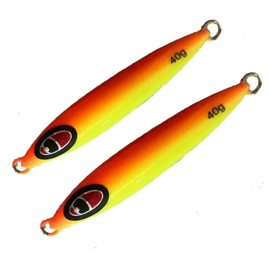 HYD OEM/ODM all'ingrosso 60/80G esca di acqua salata lenta pece Fishing metallo pesca al piombo jigging esche