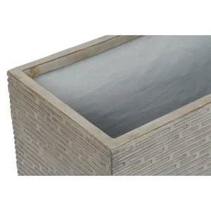 Set di 3 Fioriere in Magnesia 74.5x37.5x37.5 - Product Image 1